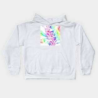 Swirls- Rainbow Kids Hoodie